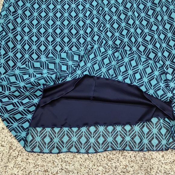 Enfocus Studio Teal and Black Dress - Picture 5 of 6